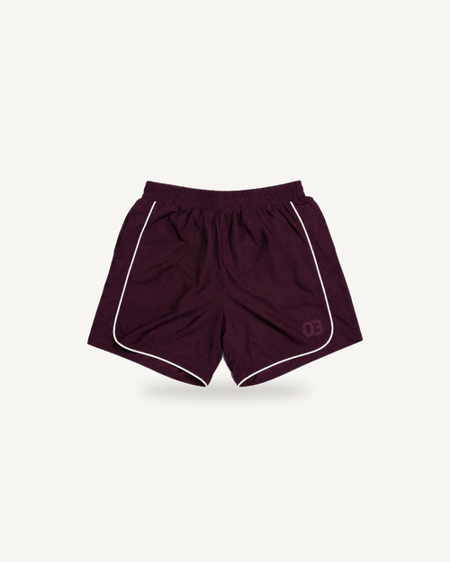 O3 Performance Shorts, Aubergine
