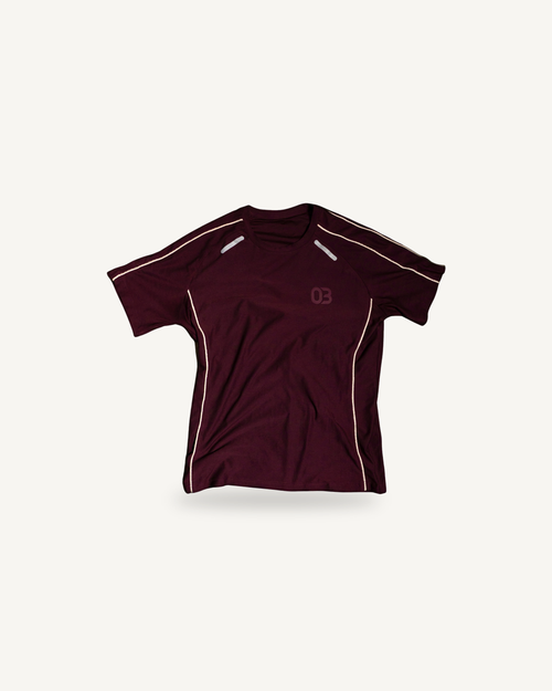 O3 Performance T-Shirt, Aubergine