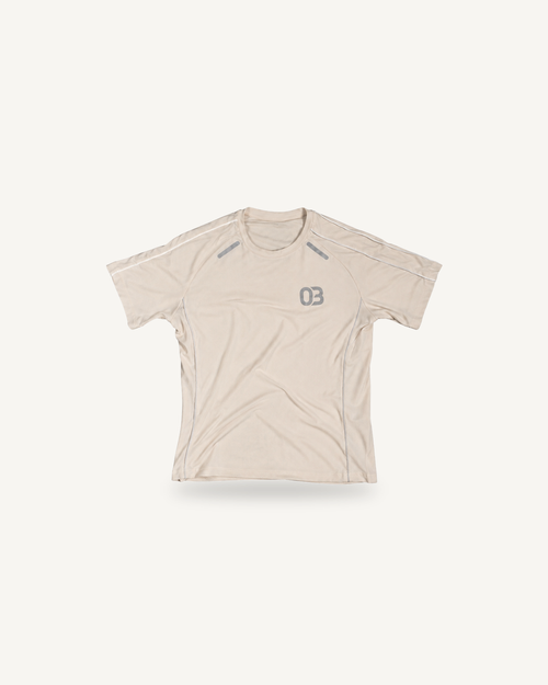 O3 Performance T-Shirt, Cream Ivory